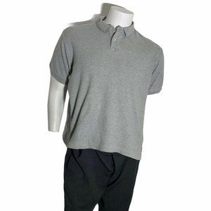 Cambridge Classics Mens Large Polo Gray